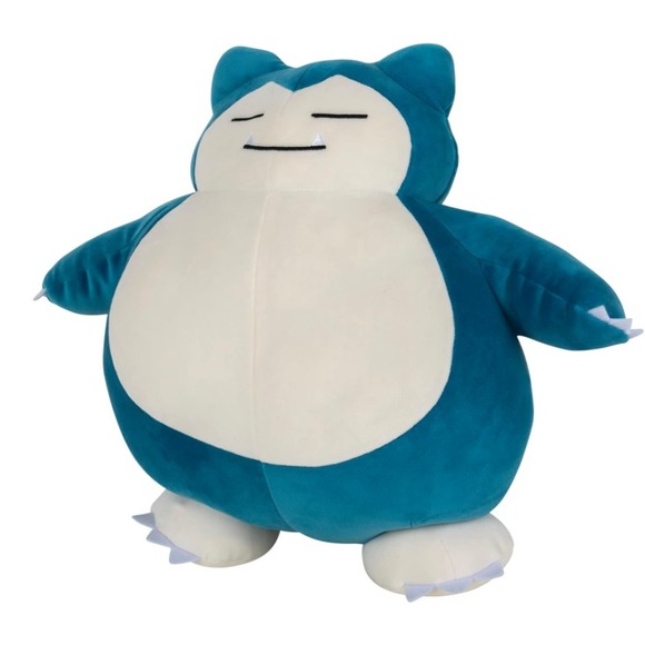 Pokemon Snorlax Sleeping Plush Buddy 18" Jazwares Stuffed Toy - New w/ Tags NWT - Picture 3 of 3